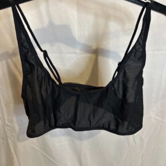 Black Tan-Through Bikini Set – Size XL, Never Worn - Picture 1 of 3